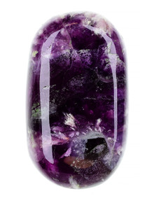 Snowflake Fluorite Palm Stone - 260-JAK-17 Photo