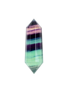 Rainbow Fluorite Vogel Style Wand - 352-JAK-12