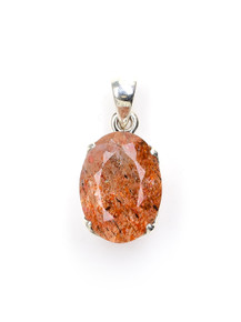 Sunstone Faceted Pendant - 529-ELI-04 Photo