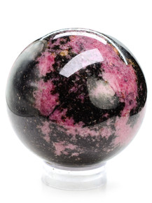 Rhodonite Sphere - 8-HAU-08 Photo