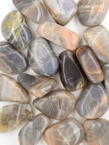 Moonstone - Grey Tumbled Stones