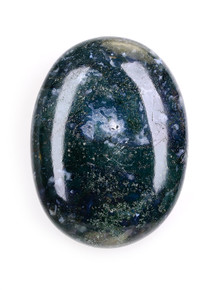 Moss Agate Palm Stone - 587-ELI-02