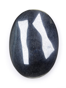 Hematite Palm Stone - 373-MGC-17