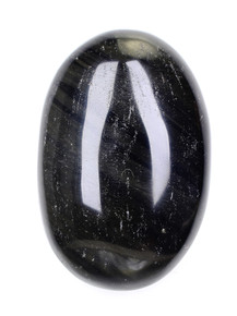 Obsidian Palm Stone - 219-VIC-19