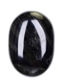 Obsidian Palm Stone - 219-VIC-21