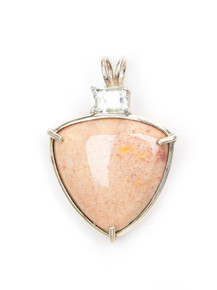 Pixie Rhyolite and Goshenite Pendant - 1-JF-SP-120 Photo