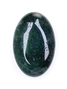 Moss Agate Palm Stone - 588-JAK-20