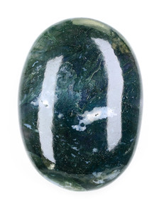 Moss Agate Palm Stone - 587-ELI-07