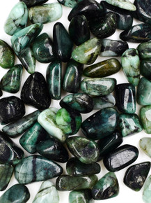 Emerald Tumbled Stones