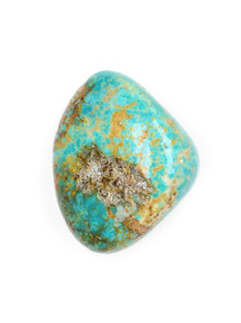 No 8 Turquoise AA Tumbled Stone - 208-SKY-02 Photo
