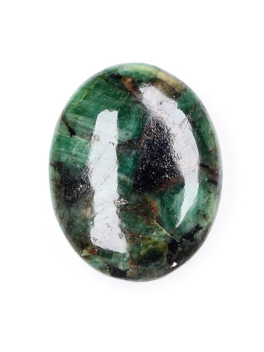 Emerald Pocket Stone (Heart-Chakra Palm Size)