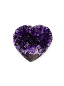 Amethyst Geode Heart - 1-BARI-36 Photo