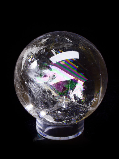Rainbow Quartz Sphere - 557-JAK-09 - Exquisite Crystals