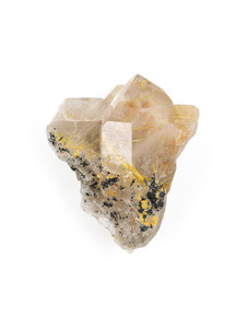 Golden Rutile in Quartz - 75-VAS-14 Photo
