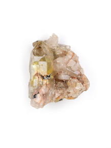Golden Rutile in Quartz - 75-VAS-15 Photo