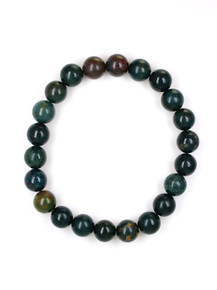 Bloodstone Bead Bracelet - 56-BGI Photo