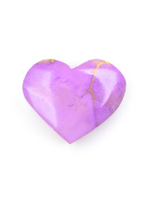 Phosphosiderite Heart - 747-JAK-09 Photo