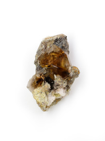 Brookite and Rutile in Quartz - 31-HAM-04 Photo