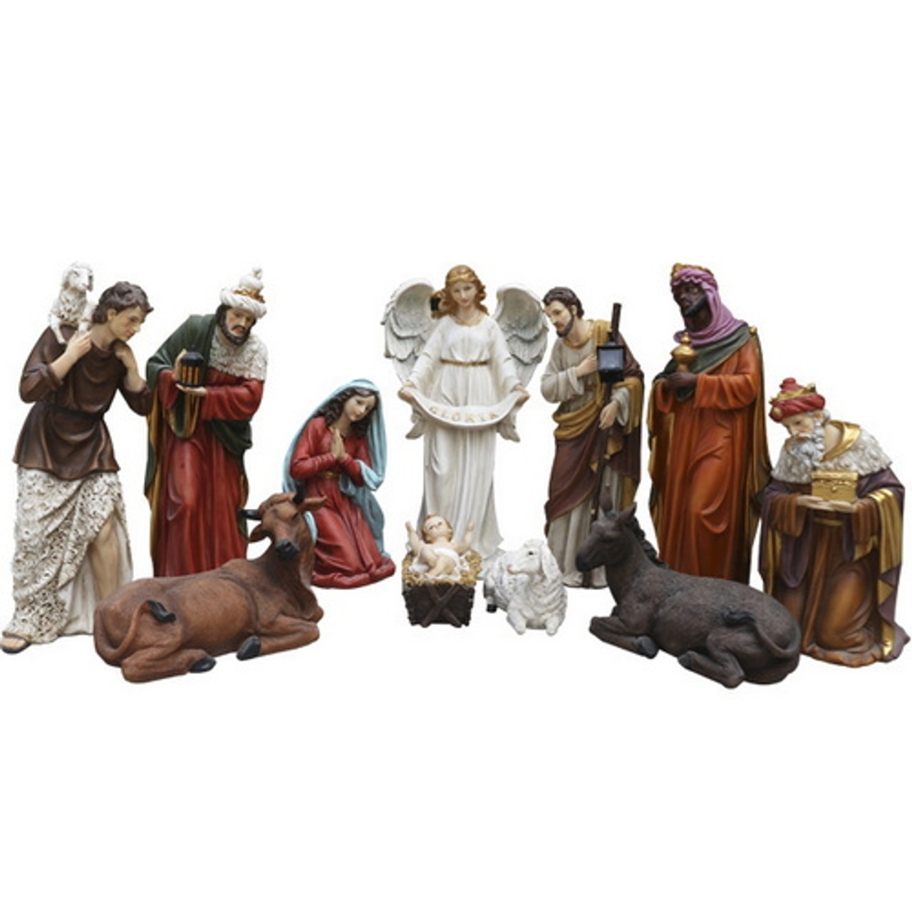 Nativity Set: 60cm 11 Piece - The Square Gift Store