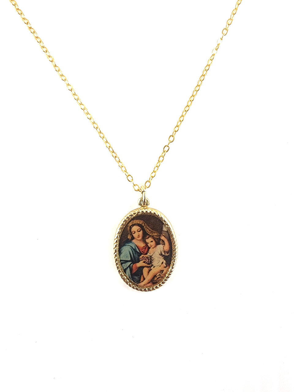 【美品】888Ｈｚ Jesus Christ ゴールド マドモアゼル・愛 巾着付 Jesus Christ Alive Cross in Yellow/White Gold and Diamonds
