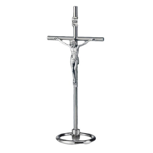Crucifix: Standing Metal 16cm