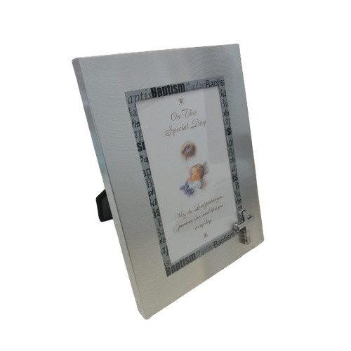 Frame: Baptism Brushed Metal