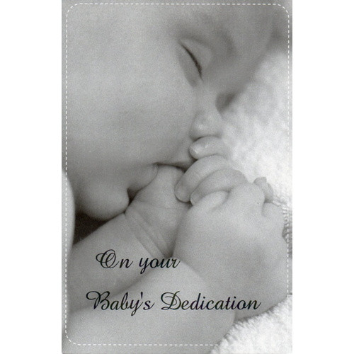 Card: On Your Baby's Dedication
