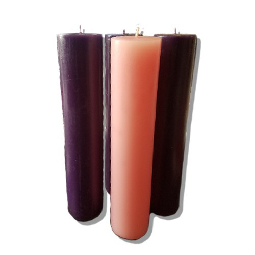 Advent Candle Set: Slim 21cm