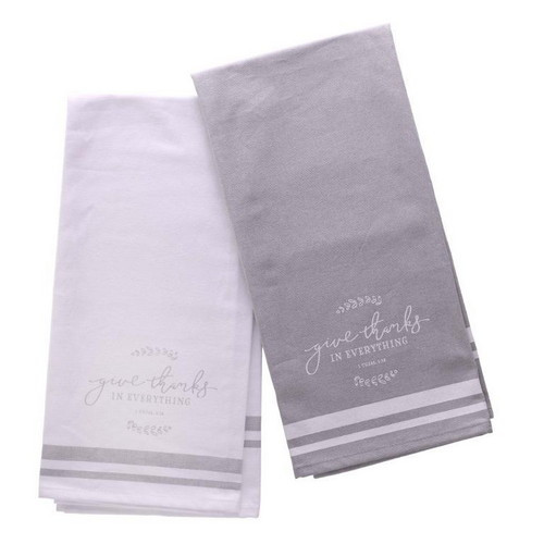Tea Towel Set: Give Thanks in Everything