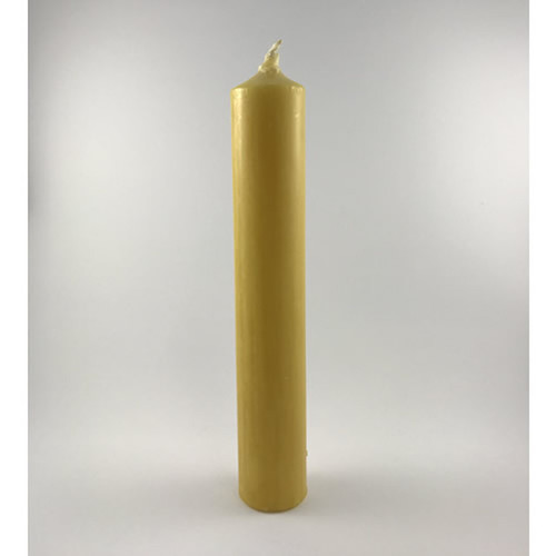 Boxed Candles: Beeswax 38 x 230mm - Box of 12