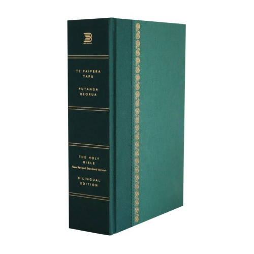 Maori English Bilingual Bible: NRSV Hardcover Dark Green