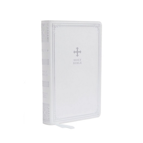 Bible: NRSV Catholic Edition Leathersoft White