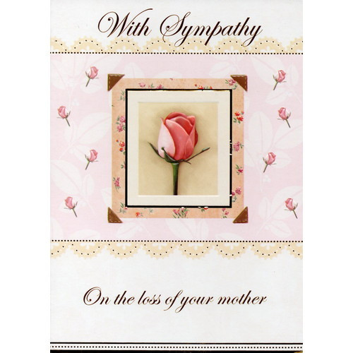 Card: With Sympathy on the Loss of Your Mother