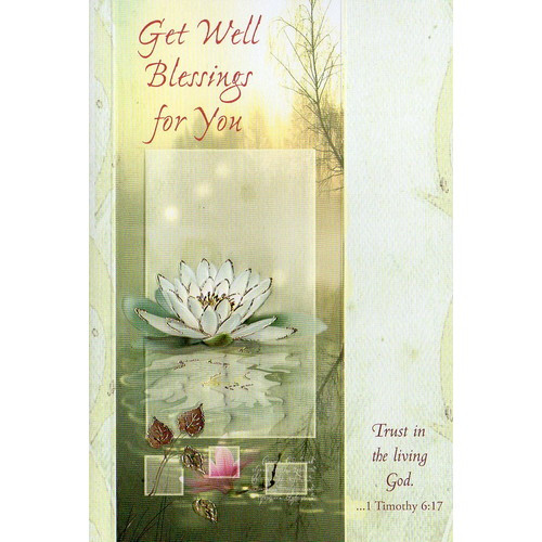 Card: Get Well Blessings for You
