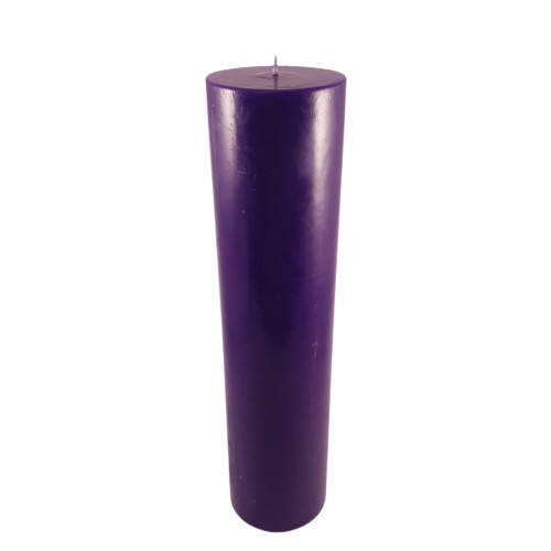 Pillar Candle: Large - 75 x 280mm Purple