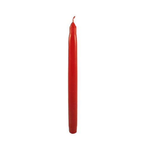 Candle: Dining Taper - 250mm Red