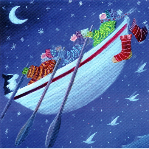 Christmas Card - The Three Wise Rowers