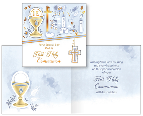 For a Special Boy on his First Holy Communion