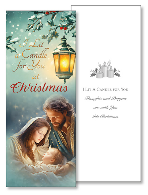 Christmas Card/I Lit A Candle For You