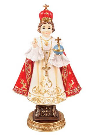 Rennaisance Statue: Infant Of Prague-(8 inches)