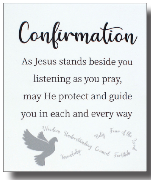 Plaque: Ceramic Confirmation