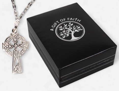 Sterling Silver Necklet/Celtic Cross