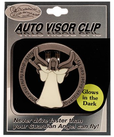 Car Visor/Luminous/Guardian Angel