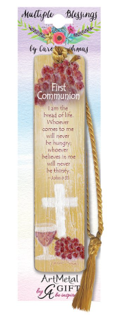 Communion Art Metal Bookmark