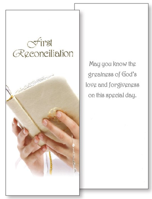 Card - First Reconciliation (Girl)