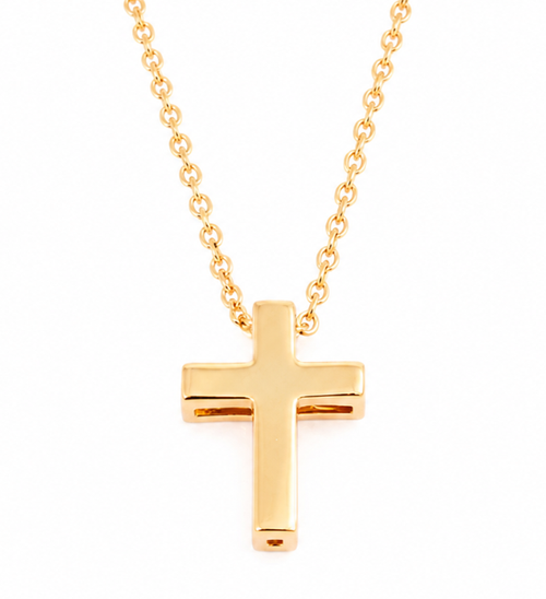 Gold Cross Pendant