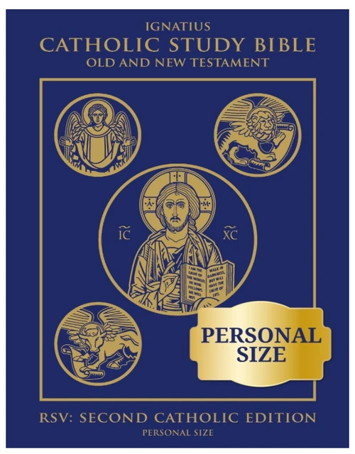 Ignatius Catholic Study Bible: Old and New Testament (Personal Size, Bonded Leather)