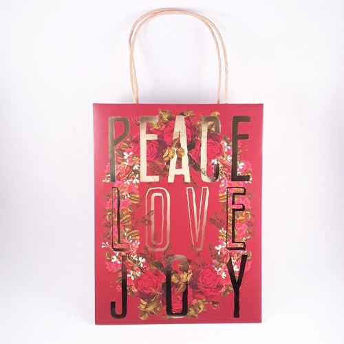 Gift Bag: Peace Love Joy