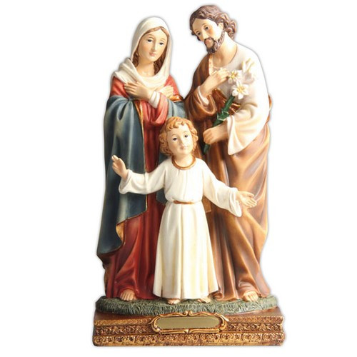Statue: Resin Holy Family 20cm
