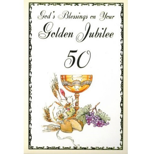 Card: God's Blessing on Your Golden Jubilee